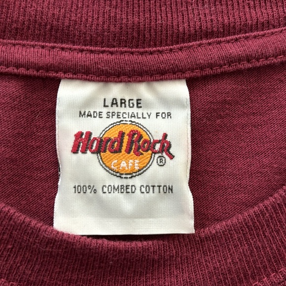 HARD ROCK CAFE ROME CREWNECK TEE - Picture 5 of 5